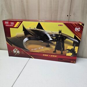 DC Comics The Flash Batwing and Batman Action Figure